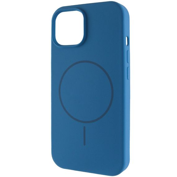 Чохол Silicone Case Full Protective (AA) NO LOGO with MagSafe для Apple iPhone 15 (6.1")