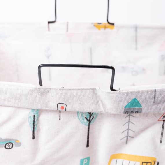 Кошик для білизни на підставці 36×30×55 (см) м'який HP-41-3 | Зображення 4