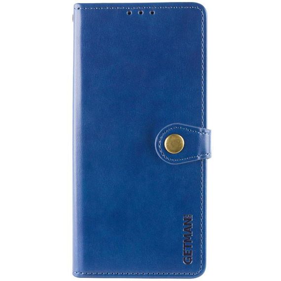 Шкіряний чохол-книжка GETMAN Gallant (PU) для Xiaomi Redmi 15C (Global) / Poco C85 (Global) Синій