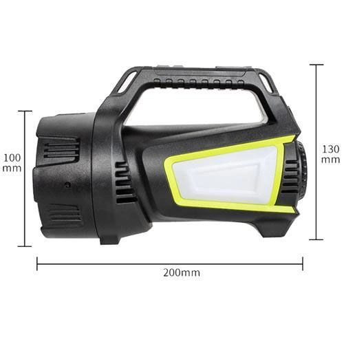 Ліхтар кемпінг переносний T100A-10W+2COB з бічними LED white/red/blue, Акумуляторна лампа для кемпінгу | Зображення 3