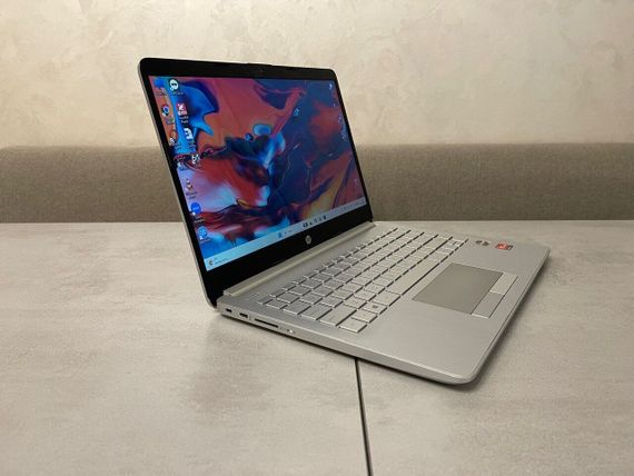 Ноутбук HP Pavilion 14-dk1025wm / 14" (1366x768) TN / AMD Ryzen 3 3250U (2 (4) ядра по 2.6 - 3.5 GHz) / 8 GB DDR4 / 128 GB SSD + 500 GB HDD / AMD Radeon Vega 3 Graphics / WebCam б/у + Подарок Проводная мышь USB | Зображення 3