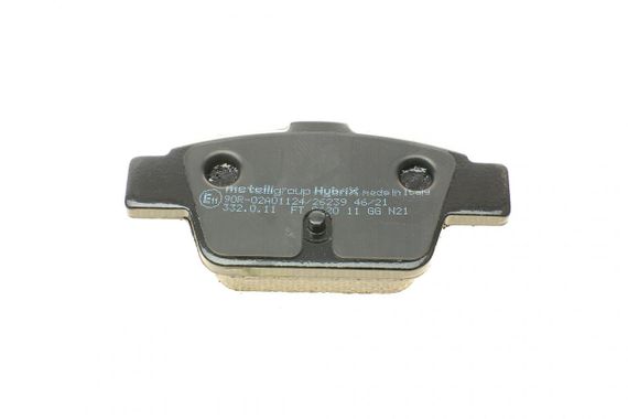 Колодки тормозные задние Fiat Bravo II 07-14 Stilo 01-08 Linea 07- Multipla 99-10 Lancia Delta 08- 22-0323-0 | Зображення 2