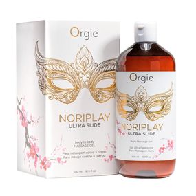 Гель для NURU-массажа Orgie – Noriplay Ultra Slide (500 мл), экстракт морских водорослей, простыня