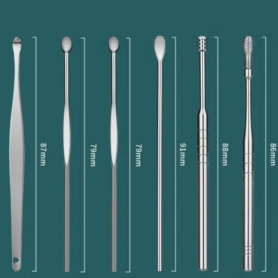 Набор инструментов для чистки ушей | Зображення 1