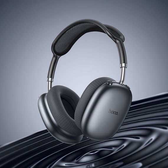 Накладні бездротові навушники Hoco W55 Plus Happiness ANC noise reduction Deep space gray | Зображення 2