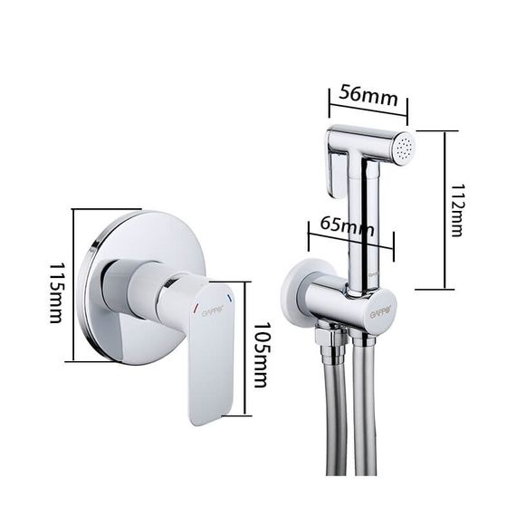 Змішувач для душу Gappo Noar G7248 | Зображення 1