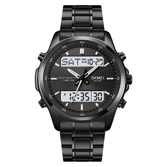 Годинник S2kmei 2049BKWT Black-White