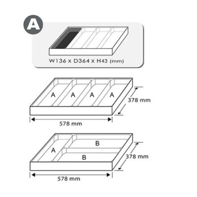 Автомобильный съемник Toptul стопорных колец в 4шт., ложементе (GBAT0403) | Зображення 2