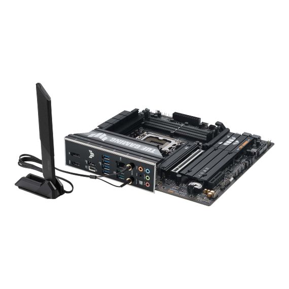 Материнcька плата ASUS TUF GAMING B860M-PLUS WIFI s1851 B860 4xDDR5 M.2 DP HDMI USB Type-C Wi-Fi BT mATX 90MB1JV0-M0EAY0 | Зображення 4