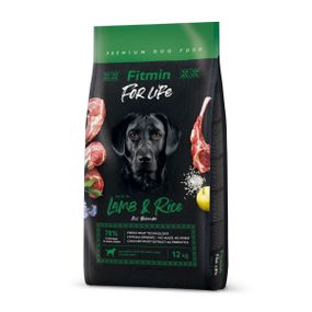 Fitmin dog For Life Lamb & Rice Mini (для дорослих собак малих порід ягня з рисом), 12 кг