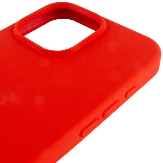 Чохол Silicone Case Full Protective (AA) для Apple iPhone 16 Pro Max (6.9") Червоний / Red | Зображення 3