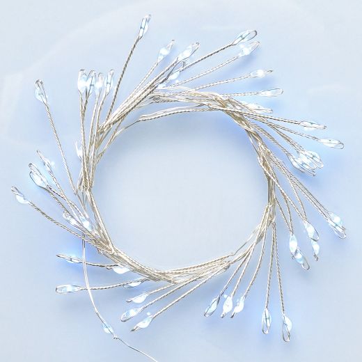 Электрическая гирлянда YES Кластер 975018 1 м 50 LED холодно-белая