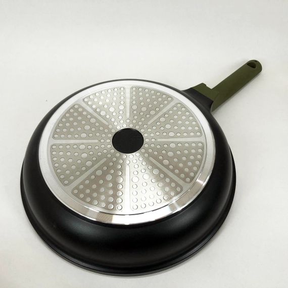 Лита сковорода Well Done WD-1046E з покриттям Double Go Stone 26 см, сковорода з індукційним дном | Зображення 1