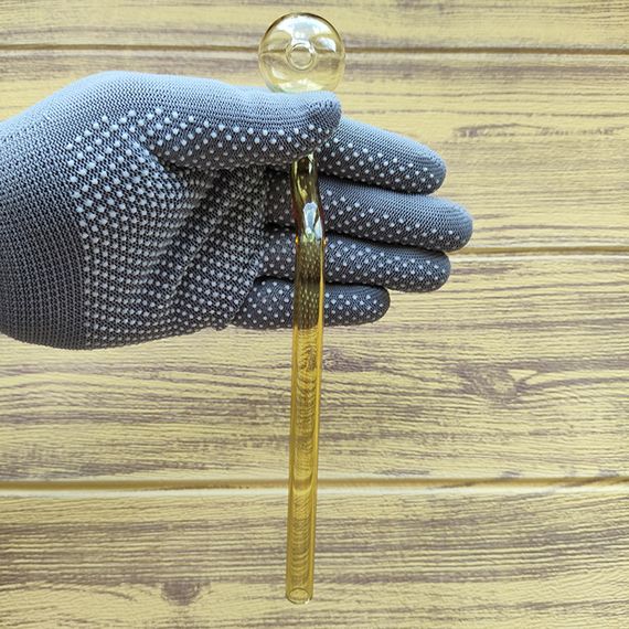 Стеклянная трубка Sherlock Ball Long Oil Yellow | Зображення 2