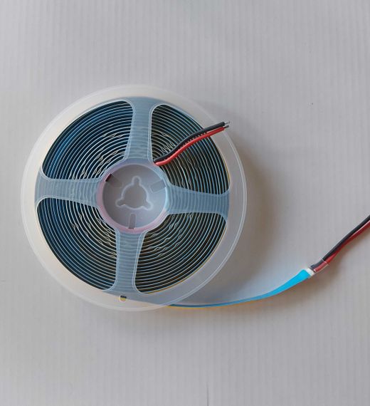 Светодиодная лента негерметичная теплый оттенок 24V 9W COB WW IP20 1m (BY-074/280) | Зображення 2
