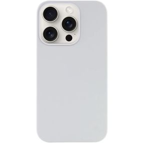 Чехол Silicone Case Full Protective (AA) NO LOGO для Apple iPhone 15 Pro (6.1") Белый / White