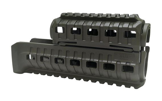 Цевье DLG Tactical Цевье для аксу олива Цевье тактическое для акс-74у Цевье для акс-74у Цевье аксу