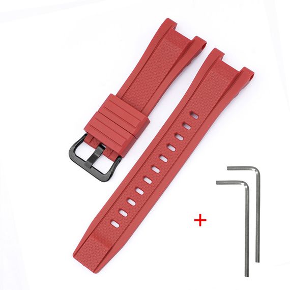 Ремінець для Casio G-Shock GST-W300 Red BK