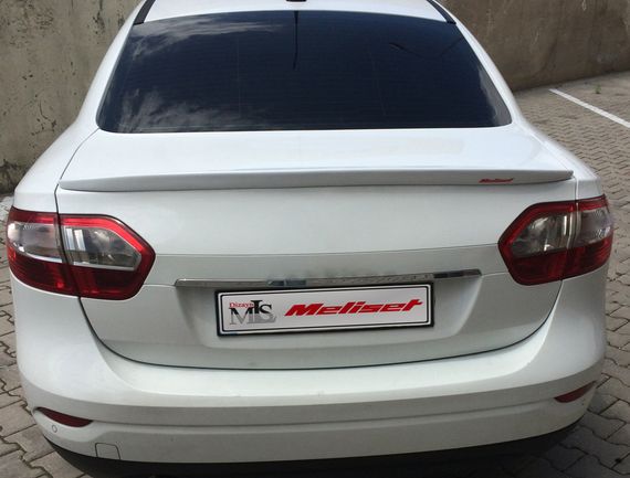 Спойлер (під фарбування) для Renault Fluence 2009-2024 рр | Зображення 1