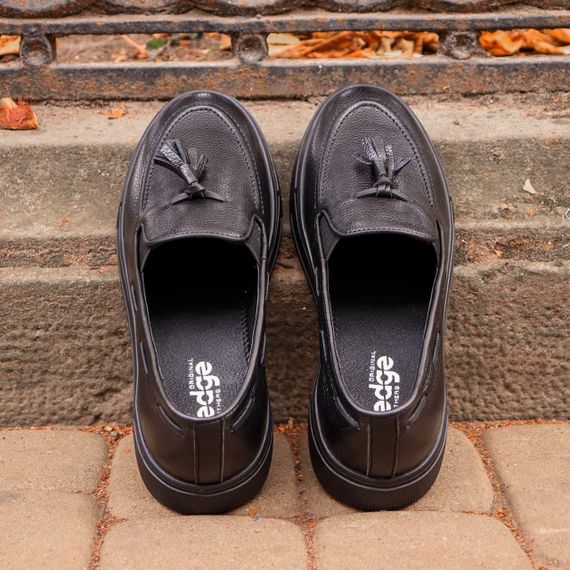 Стильные кожаные мужские лоферы Ed-Ge размер 41 | Зображення 5