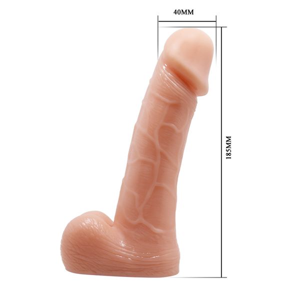 Страпон BAILE- ULTRA PASSIONATE HARNESS, SENSUAL COMFORT STRAP-ON | Зображення 4