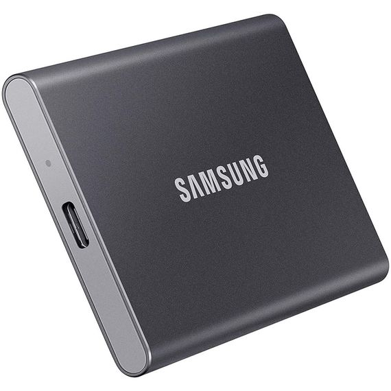 SSD накопичувач Samsung T7 1TB USB 3.2 GEN.2 Gray (MU-PC1T0T/WW) | Зображення 1