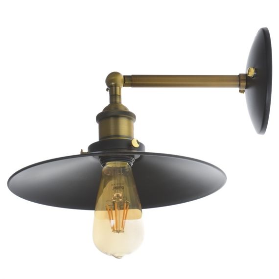 Бра настенное накладное лофт BL-404W/1 E27 BK