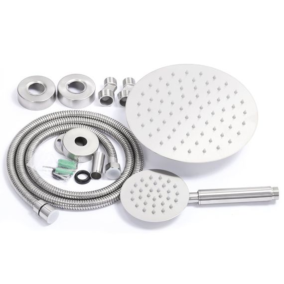 Душевая колонна со смесителем для душ. кабины с нерж. стали SUS304 Zerix SUS-003-J (ZX3172) | Зображення 2