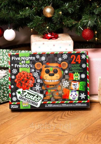 Адвент календар П'ять ночей у Фредді Funko Pop Five Nights at Freddy’s Advent Calendar Подарунковий набір фігурок Фанко Поп | Зображення 3