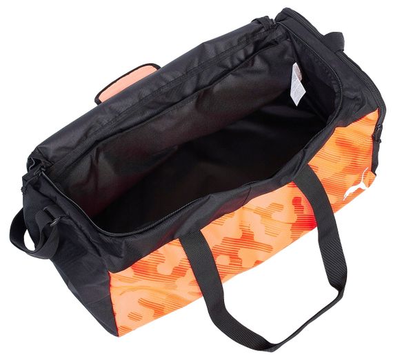 Сумка спортивная 38L Puma Indirise черная с оранжевым | Зображення 3