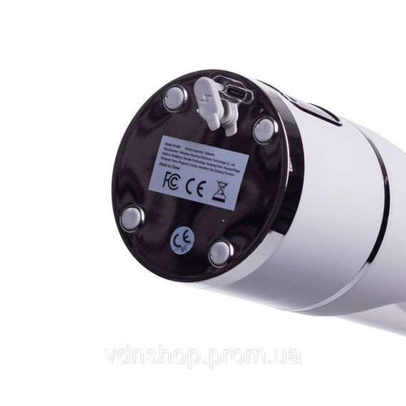 Портативний блендер для смузі на акумуляторі 450 мл 25 Вт USB Білий HP-11-10W | Зображення 6