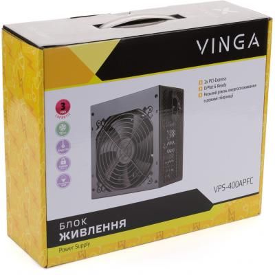Блок питания Vinga 400W (VPS-400APFC) (VPS-400APFC) | Зображення 9