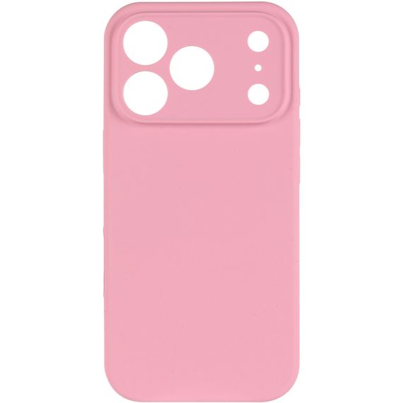Чохол Silk Full Camera Protective (AA) NO LOGO для Apple iPhone 17 Pro (6.3") Рожевий / Light pink | Зображення 1