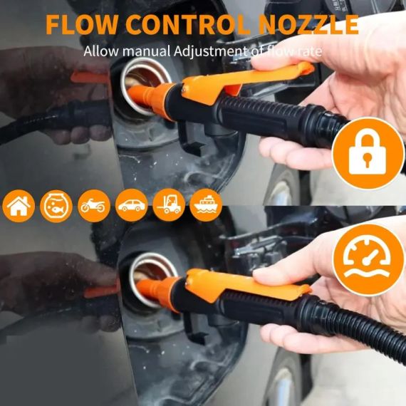 Ручний портативний паливний насос Kurstince для перекачування палива | Зображення 4