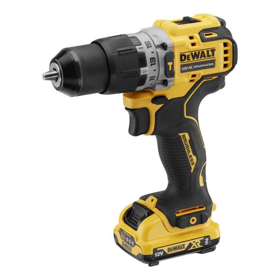 Дрель- аккумуляторная бесщеточная ударная 57,5 Нм DeWALT DCD706D2 | Зображення 1