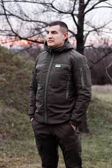 Куртка Soft Shel 2в1 зима трансформер +5°С, -20°С Олива
