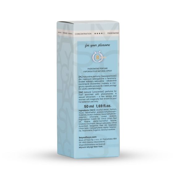 Феромони для чоловіків Miyoshi Miyagi PURE for MAN, 50 ml NEW sexstyle | Зображення 6