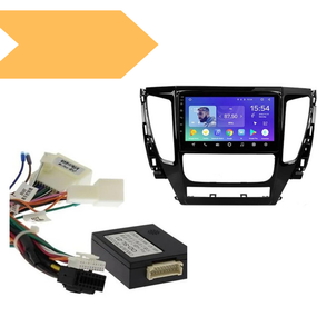 Штатная автомагнитола Mitsubishi Pajero 2016-2018 (9") +CAN Android 10.1 (4/32) черная (MER-14121_5463)