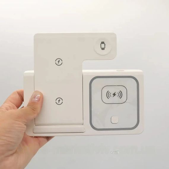 Бездротова зарядка 3 в 1 XPRO Baseus Simple 2в1 (234571632_686) | Зображення 4