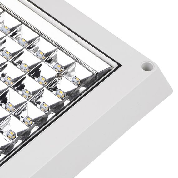 Светильник потолочный накладной светодиодный LED-222/14W 144 pcs WW led | Зображення 3