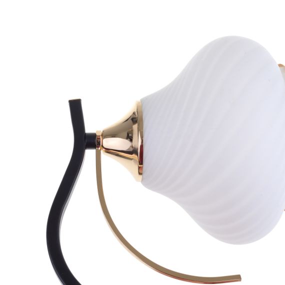 Бра со шнуровым выключателем черное LK-712W/1 E27 BK+FG | Зображення 7
