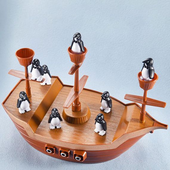 Настільна інтерактивна гра Ummi 707-61 Pirate Boat Balancing Game Brown | Зображення 2