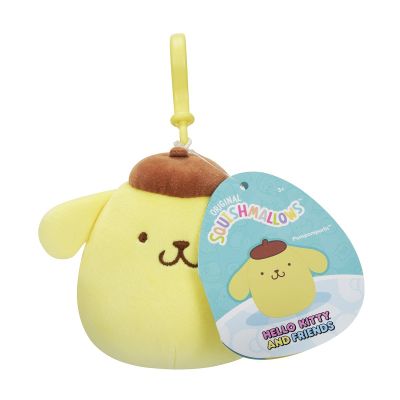 М&apos;яка іграшка Squishmallows на кліпсі - Помпомпурін 9 см (SQSN00273) | Зображення 2