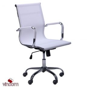 Кресло AMF Slim Net LB (XH-633B) белый