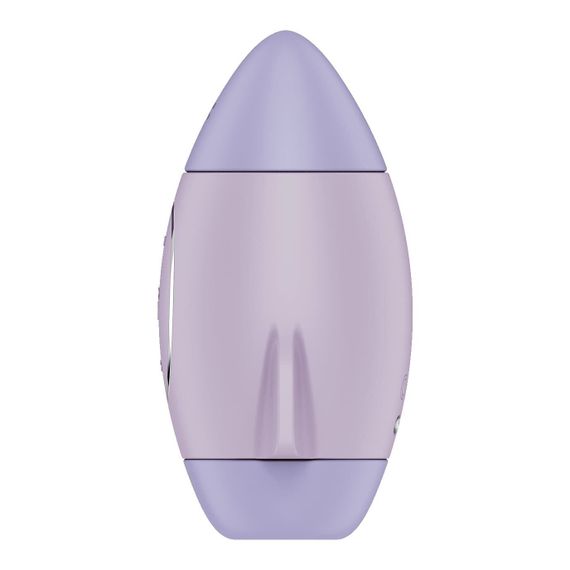 Вакуумний стимулятор з вібрацією Satisfyer Mission Control Violet, 2 незалежні мотори | Зображення 2