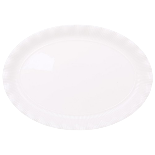 Блюдо овальне 32см Хвиля порцеляна 988-493 БОНА ДИ