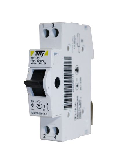 Переключатель-разъединитель ПРт-36 "1-0-2" 1Р 125А Ny95506272 | Зображення 3