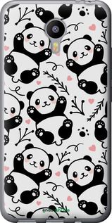 Чохол на Meizu M2 Note Панди "4318t-94-2448"