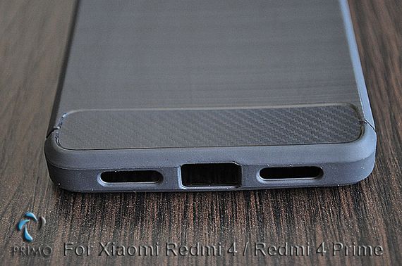 Протиударний бампер PRIMO Carbon Fiber Series для Xiaomi Redmi 4 / Redmi 4 Prime | Зображення 4