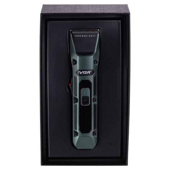 Машинка для стрижки профессиональная с 4 насадками VGR V-696 | Зображення 8